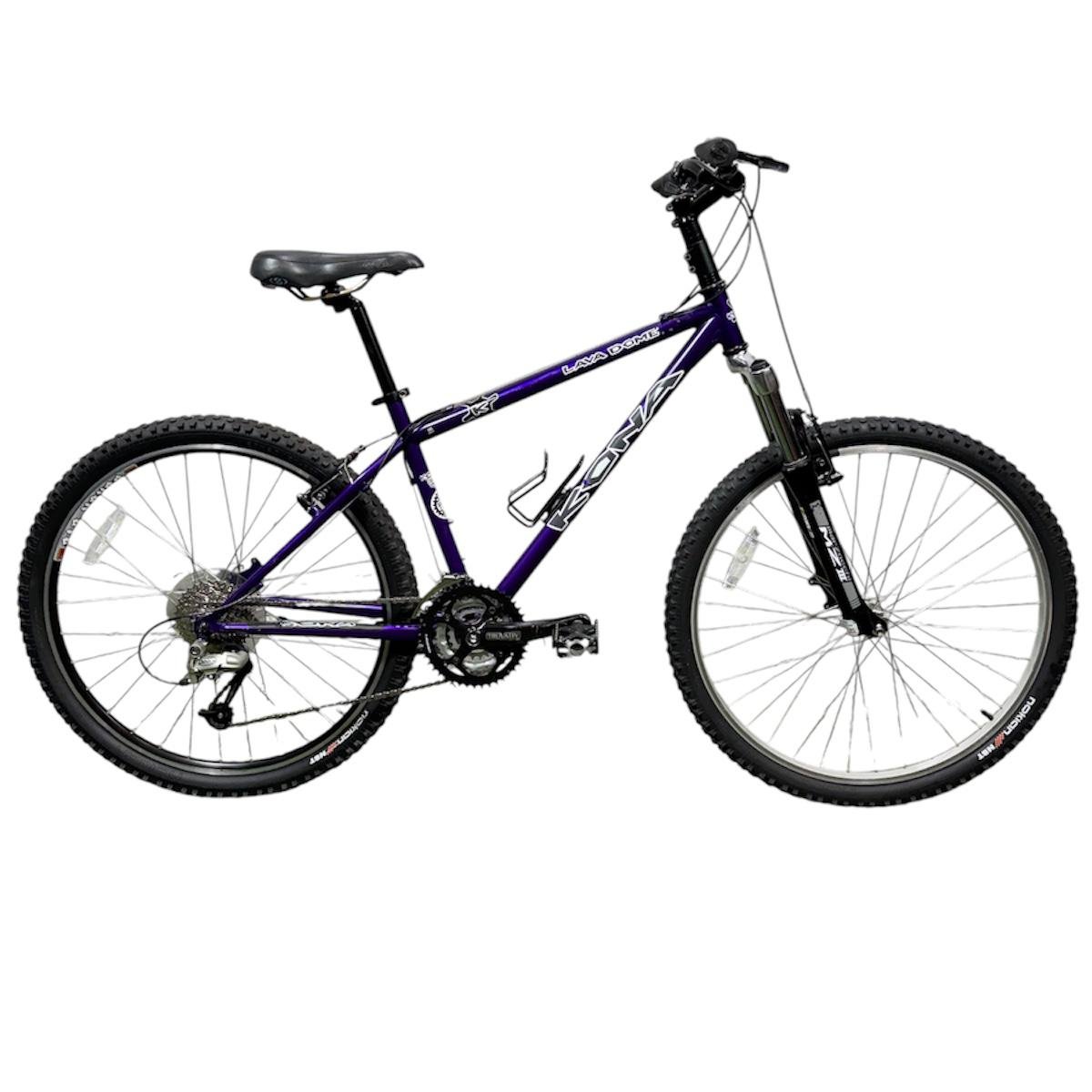 BICICLETA KONA VINTAGE MTB ARO 26 SHIMANO DEORE 9V MARZOCCHI