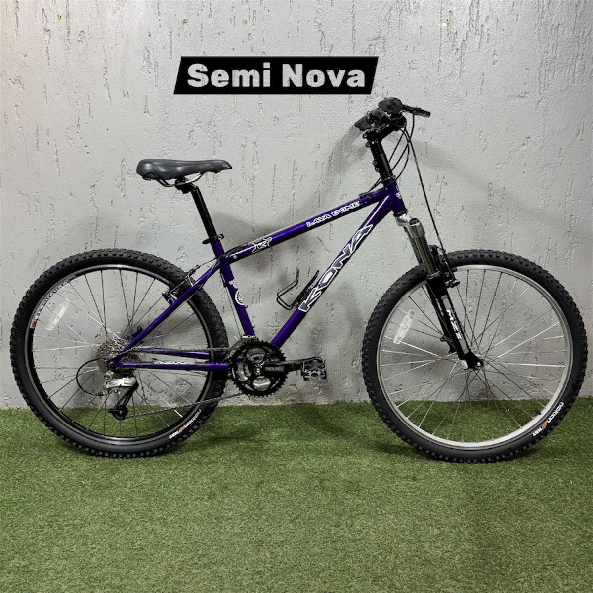 BICICLETA KONA VINTAGE MTB ARO 26 SHIMANO DEORE 9V MARZOCCHI