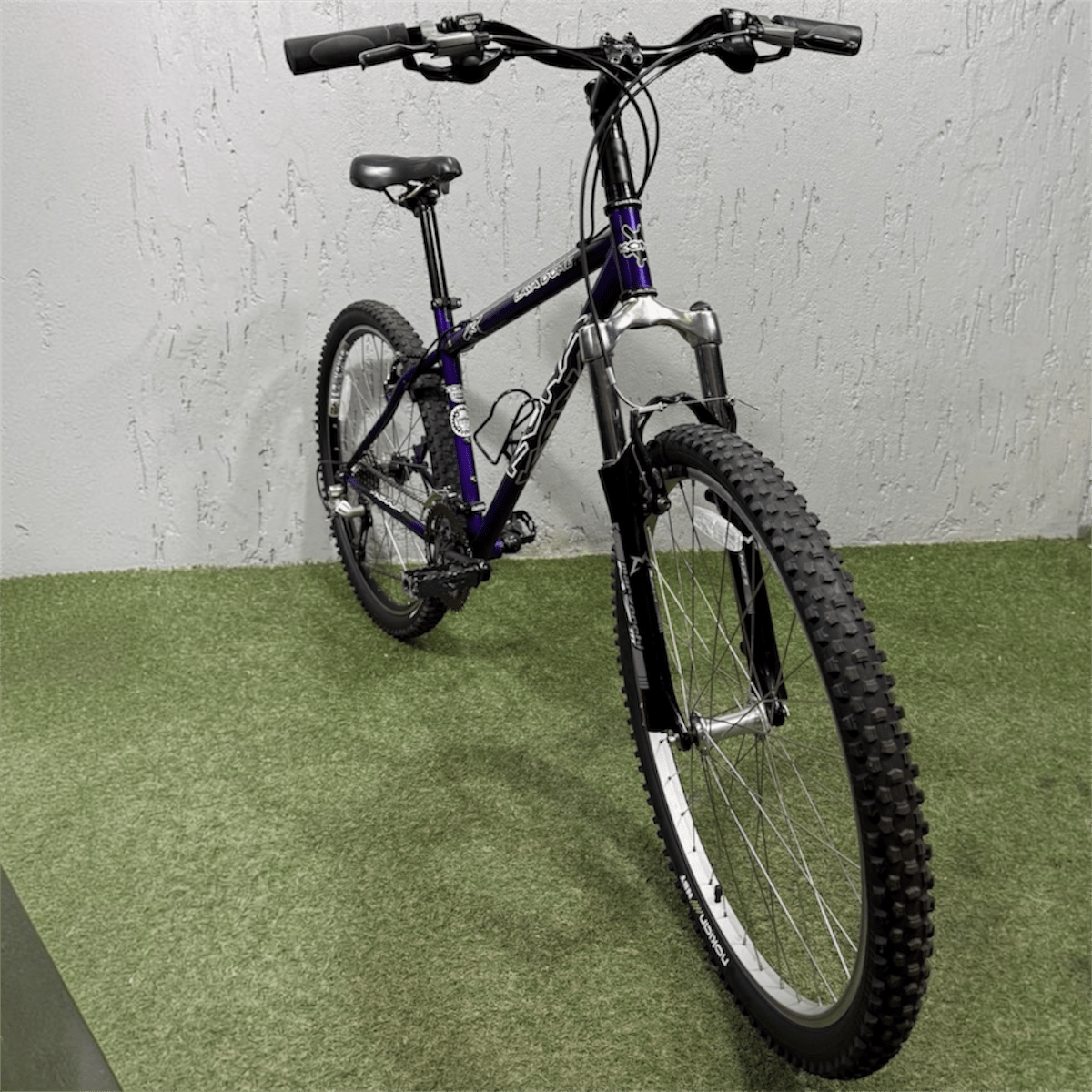 BICICLETA KONA VINTAGE MTB ARO 26 SHIMANO DEORE 9V MARZOCCHI
