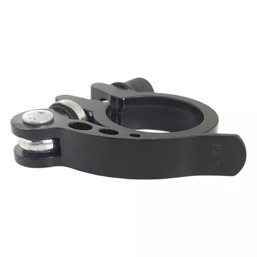 ABRAÇADEIRA DE SELIM ALUMINIO 31.8MM PRETA