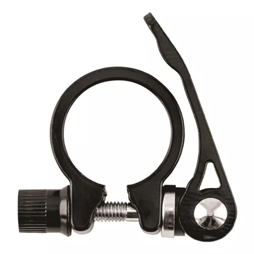 ABRAÇADEIRA DE SELIM ALUMINIO 31.8MM PRETA