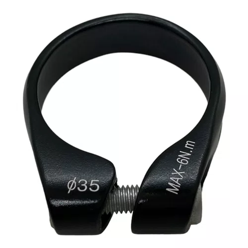 ABRAÇADEIRA SELIM ABSOLUTE AT161 PRETO 31.8MM C/ALLEN
