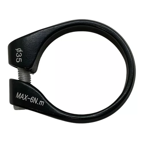 ABRAÇADEIRA SELIM ABSOLUTE AT161 PRETO 31.8MM C/ALLEN