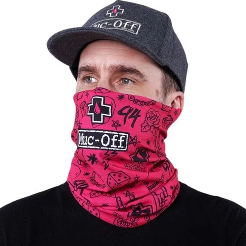BANDANA ESPORTIVA MUC-OFF NECK GAITER VERAO VERDE PUNK