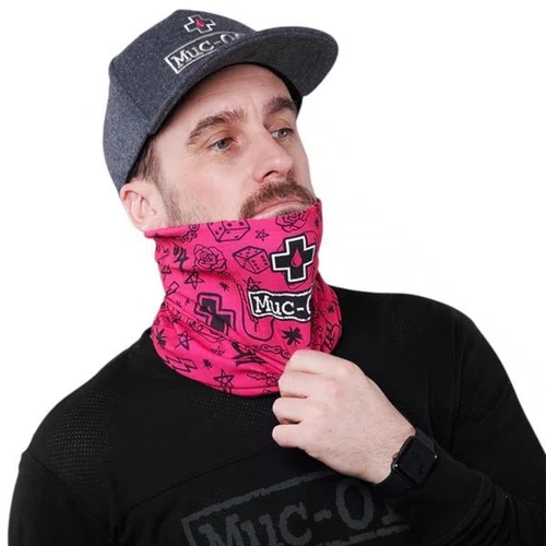 BANDANA ESPORTIVA MUC-OFF NECK GAITER VERAO VERDE PUNK