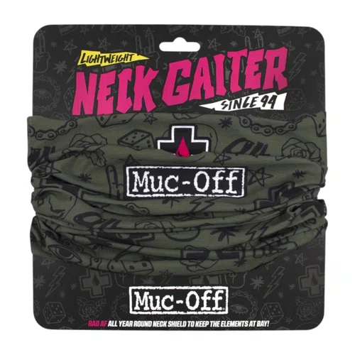 BANDANA ESPORTIVA MUC-OFF NECK GAITER VERAO VERDE PUNK