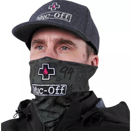 BANDANA ESPORTIVA MUC-OFF NECK GAITER VERAO VERDE PUNK
