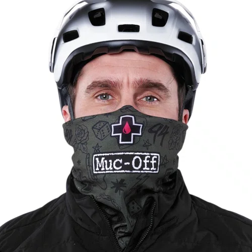BANDANA ESPORTIVA MUC-OFF NECK GAITER VERAO VERDE PUNK
