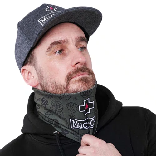 BANDANA ESPORTIVA MUC-OFF NECK GAITER VERAO VERDE PUNK