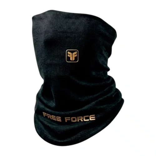 BANDANA PARA CICLISMO FREE FORCE SPORT BLACKGOLD PRETO