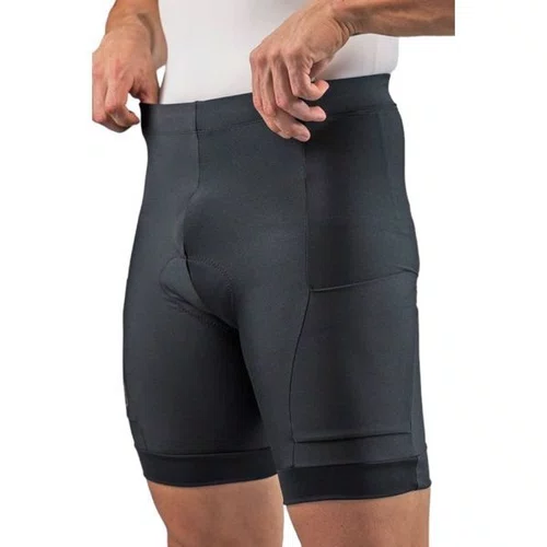 BERMUDA CICLISMO MASCULINA FREE FORCE BASIC PRETA C/BOLSO