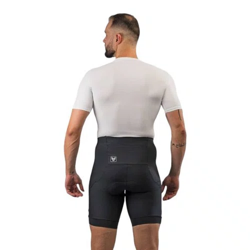 BERMUDA CICLISMO MASCULINA FREE FORCE BASIC PRETA C/BOLSO