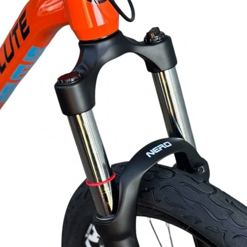 BICICLETA ABSOLUTE BRUTUS PRO LARANJA WHEELING/GRAU