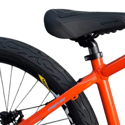 BICICLETA ABSOLUTE BRUTUS PRO LARANJA WHEELING/GRAU