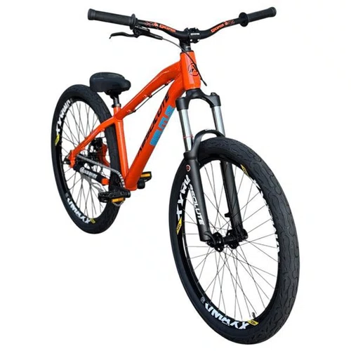 BICICLETA ABSOLUTE BRUTUS PRO LARANJA WHEELING/GRAU