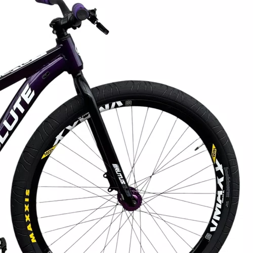 BICICLETA ABSOLUTE NERO 5 ROXA ARO 29 WHEELING/GRAU