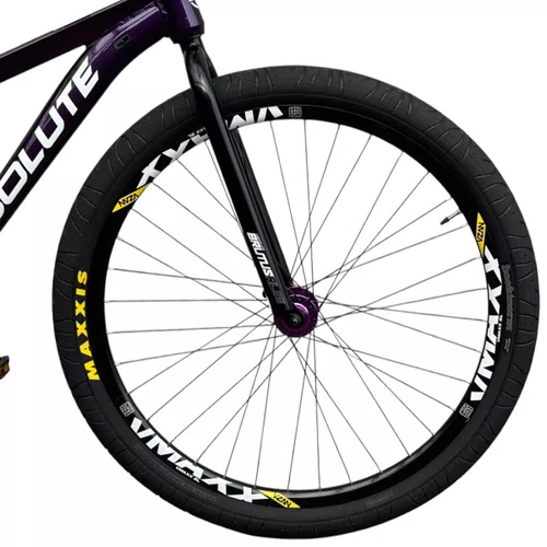 BICICLETA ABSOLUTE NERO 5 ROXA ARO 29 WHEELING/GRAU