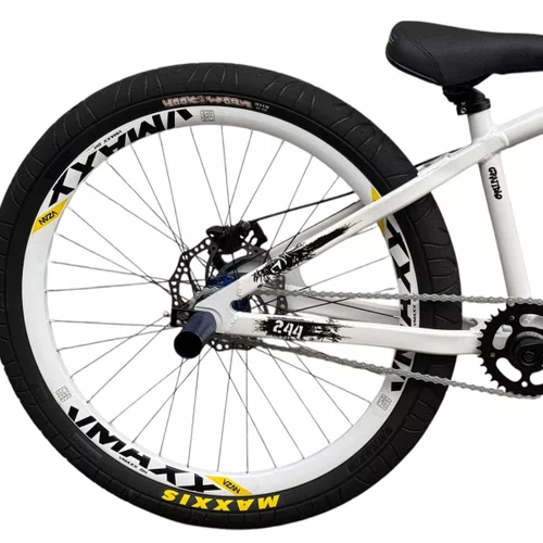 BICICLETA ALFAMEQ FURIA 244 BRANCA SINGLE WHEELING/GRAU