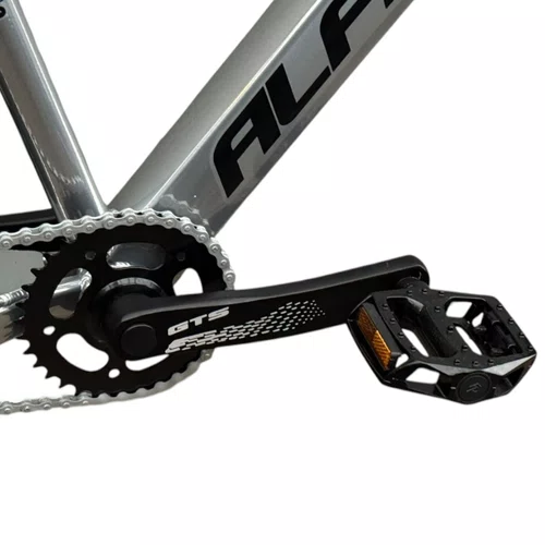 BICICLETA ALFAMEQ FURIA 244 PRATA SINGLE WHEELING/GRAU