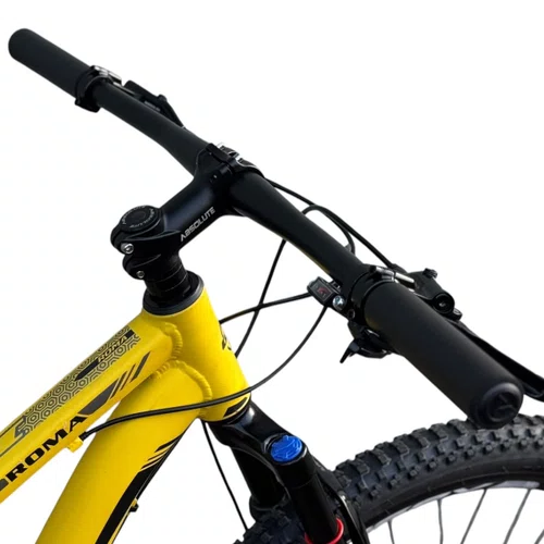 BICICLETA ARO 29 GTI ROMA ALUM. 7V FREIO HIDRAULICO AMARELA
