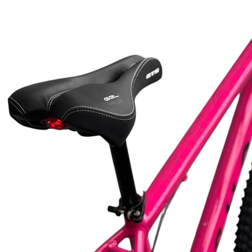 BICICLETA ARO 29 SHOW ROCKER ALUM. 7V FREIO HIDRAULICO ROSA