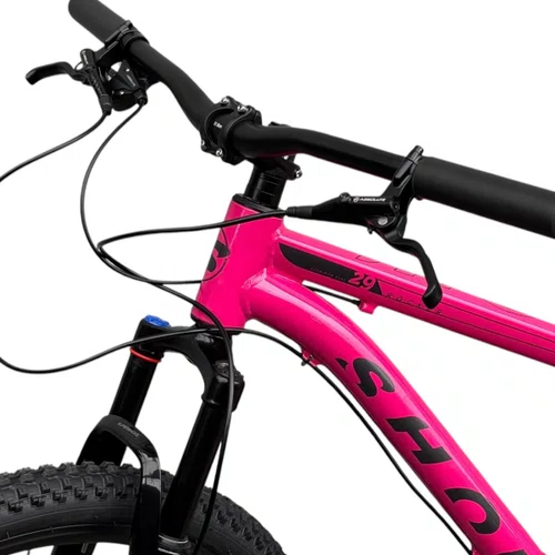 BICICLETA ARO 29 SHOW ROCKER ALUM. 7V FREIO HIDRAULICO ROSA