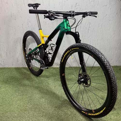 BICICLETA CANNONDALE SCALPEL-SI LIMITED EDITION BRASIL TAM L