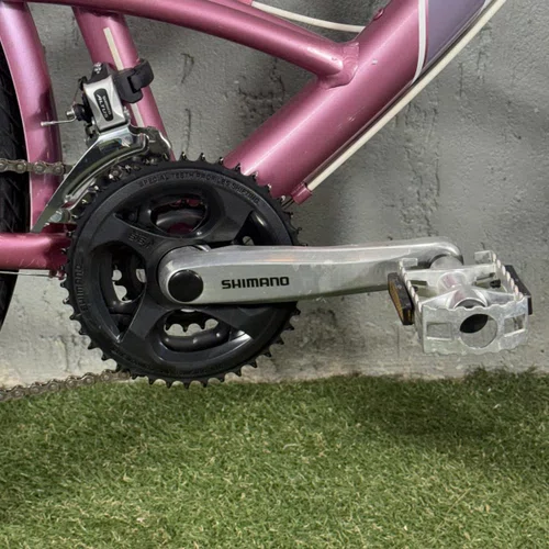 BICICLETA DAWA URBANA  ARO 29 SHIMANO 21V ALUM BRANCA/ROSA