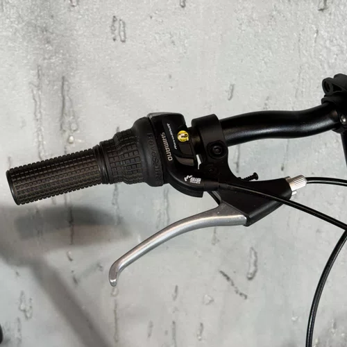 BICICLETA DOBRAVEL FD-500 SHIMANO 21V FREIO A DISCO BRANCA 