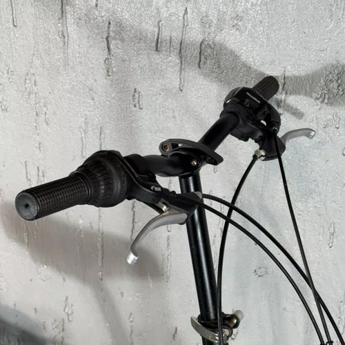 BICICLETA DOBRAVEL FD-500 SHIMANO 21V FREIO A DISCO BRANCA 