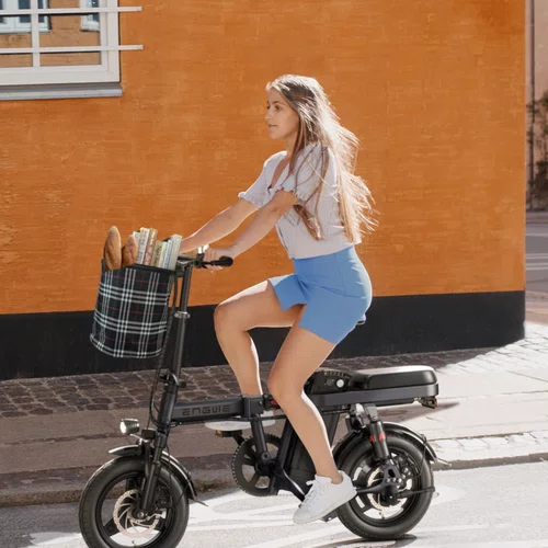 BICICLETA ELETRICA DOBRÁVEL ENGWE T14 250W ARO 14 SUSPENSÃO