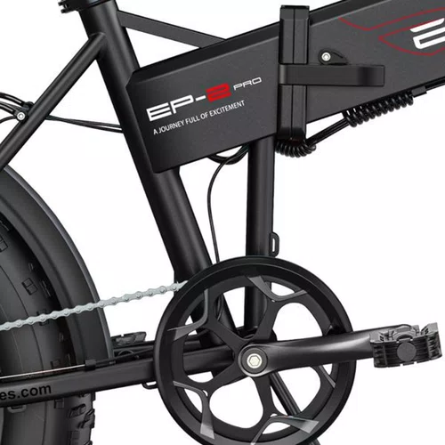 BICICLETA ELETRICA ENGWE ARO 20 EP2 PRO 750W DOBRAVEL PRETA