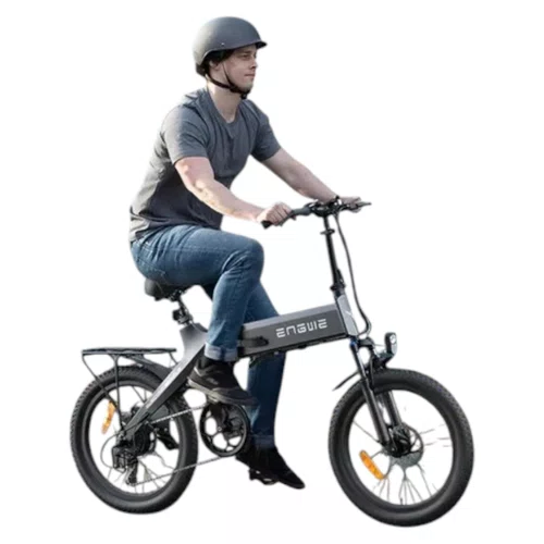 BICICLETA ELETRICA ENGWE C20 DOBRAVEL 250W BATERIA 36V CINZA