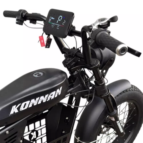 BICICLETA ELETRICA KONNAN THUNDER 1000W PRETA AUTOPROPELIDO