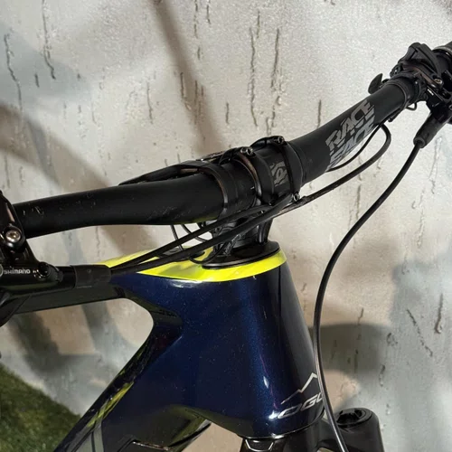 BICICLETA ELETRICA OGGI POTENZA SPORT CARBON AZL/AMR TAM L