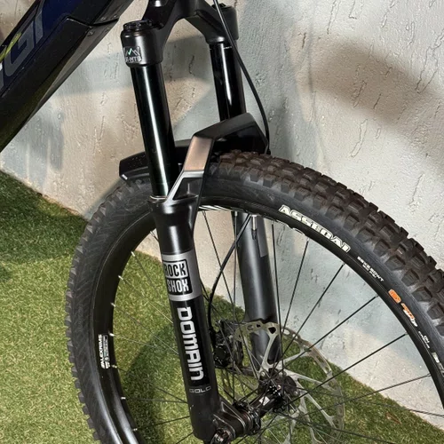 BICICLETA ELETRICA OGGI POTENZA SPORT CARBON AZL/AMR TAM L