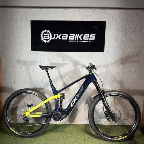 BICICLETA ELETRICA OGGI POTENZA SPORT CARBON AZL/AMR TAM L