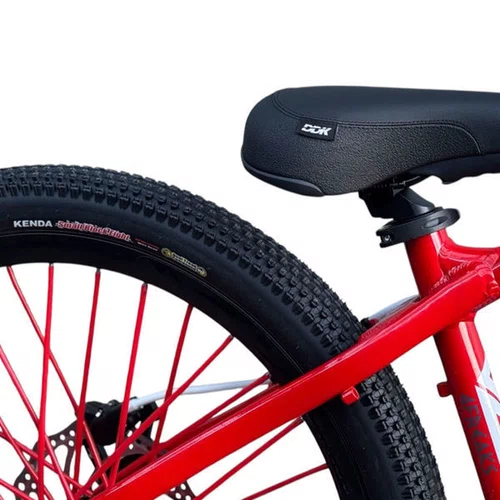 BICICLETA GIOS 4FREAKS VERMELHA/BRANCA SINGLE WHEELING/GRAU