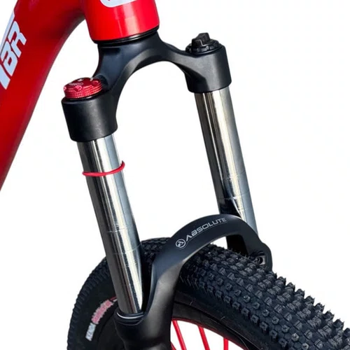 BICICLETA GIOS 4FREAKS VERMELHA/BRANCA SINGLE WHEELING/GRAU
