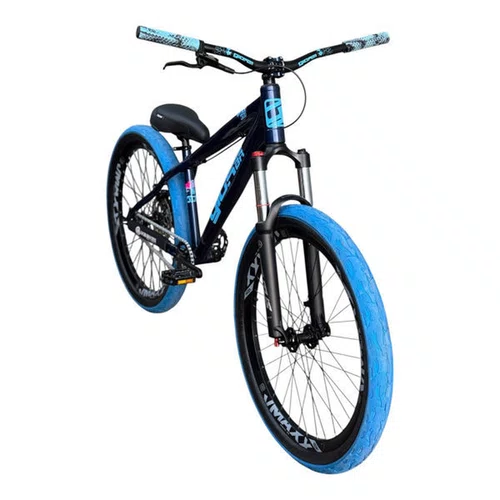 BICICLETA GIOS 4TRIX AZUL METALICO 26 SINGLE WHEELING/GRAU