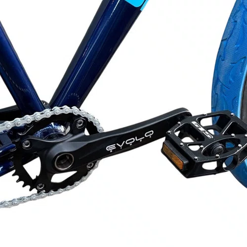 BICICLETA GIOS 4TRIX AZUL METALICO 26 SINGLE WHEELING/GRAU
