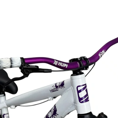 BICICLETA GIOS 4TRIX BRANCA/ROXA 26 SINGLE WHEELING/GRAU
