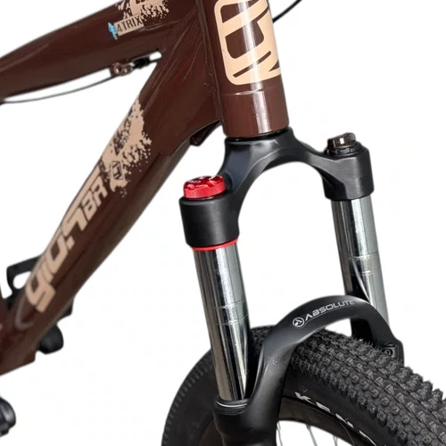 BICICLETA GIOS 4TRIX MARROM 26 SINGLE SPEED WHEELING/GRAU