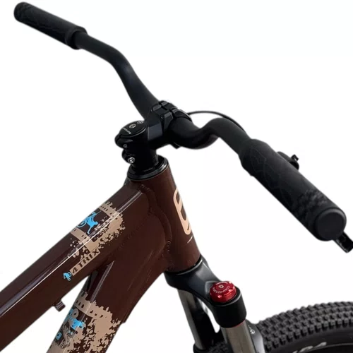 BICICLETA GIOS 4TRIX MARROM 26 SINGLE SPEED WHEELING/GRAU