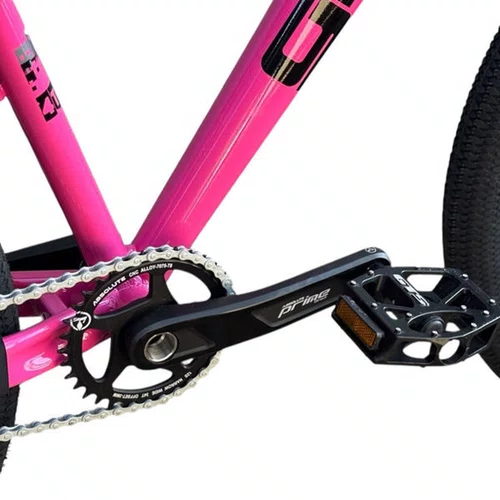 BICICLETA GIOS 4TRIX ROSA 26 SINGLE SPEED WHEELING/GRAU