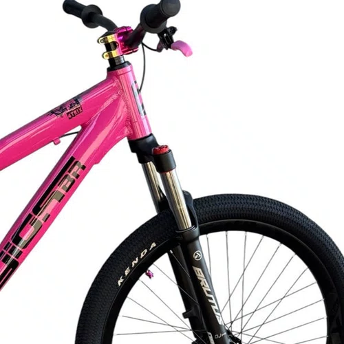 BICICLETA GIOS 4TRIX ROSA 26 SINGLE SPEED WHEELING/GRAU