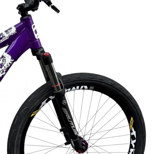 BICICLETA GIOS 4TRIX ROXA CUBO BARULHENTO/MT200 WHELING/GRAU