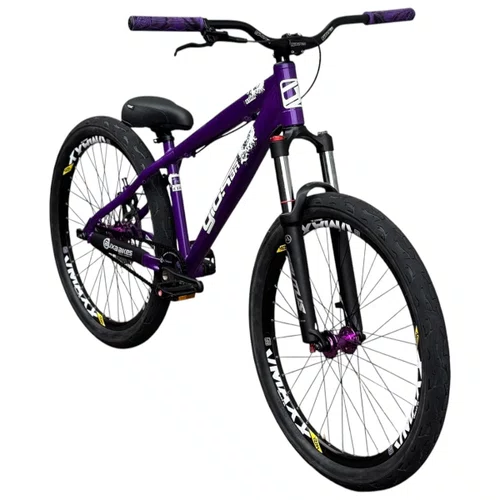BICICLETA GIOS 4TRIX ROXA CUBO BARULHENTO/MT200 WHELING/GRAU