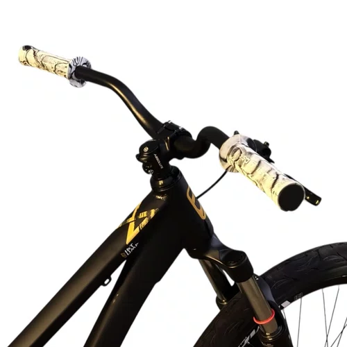 BICICLETA GIOS DJ PRETA/DOURADA 26 SINGLE WHEELING/GRAU/DIRT