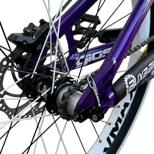 BICICLETA GIOS DJ PRETA/DOURADA 26 SINGLE WHEELING/GRAU/DIRT